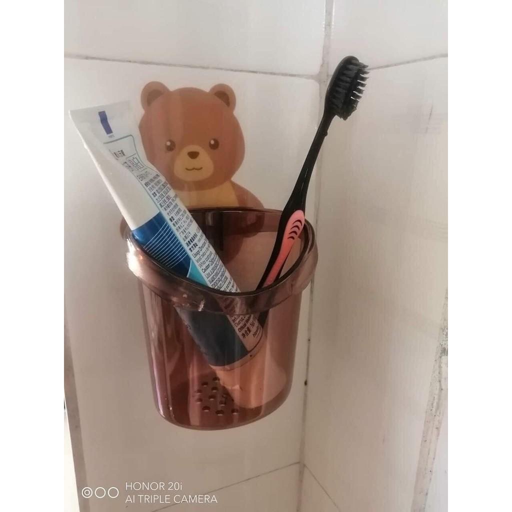 CỐC ĐỰNG BÀN CHẢI HÌNH GẤU