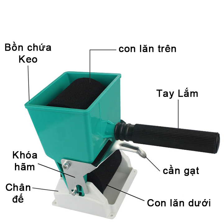 Bộ lăn keo dán gỗ