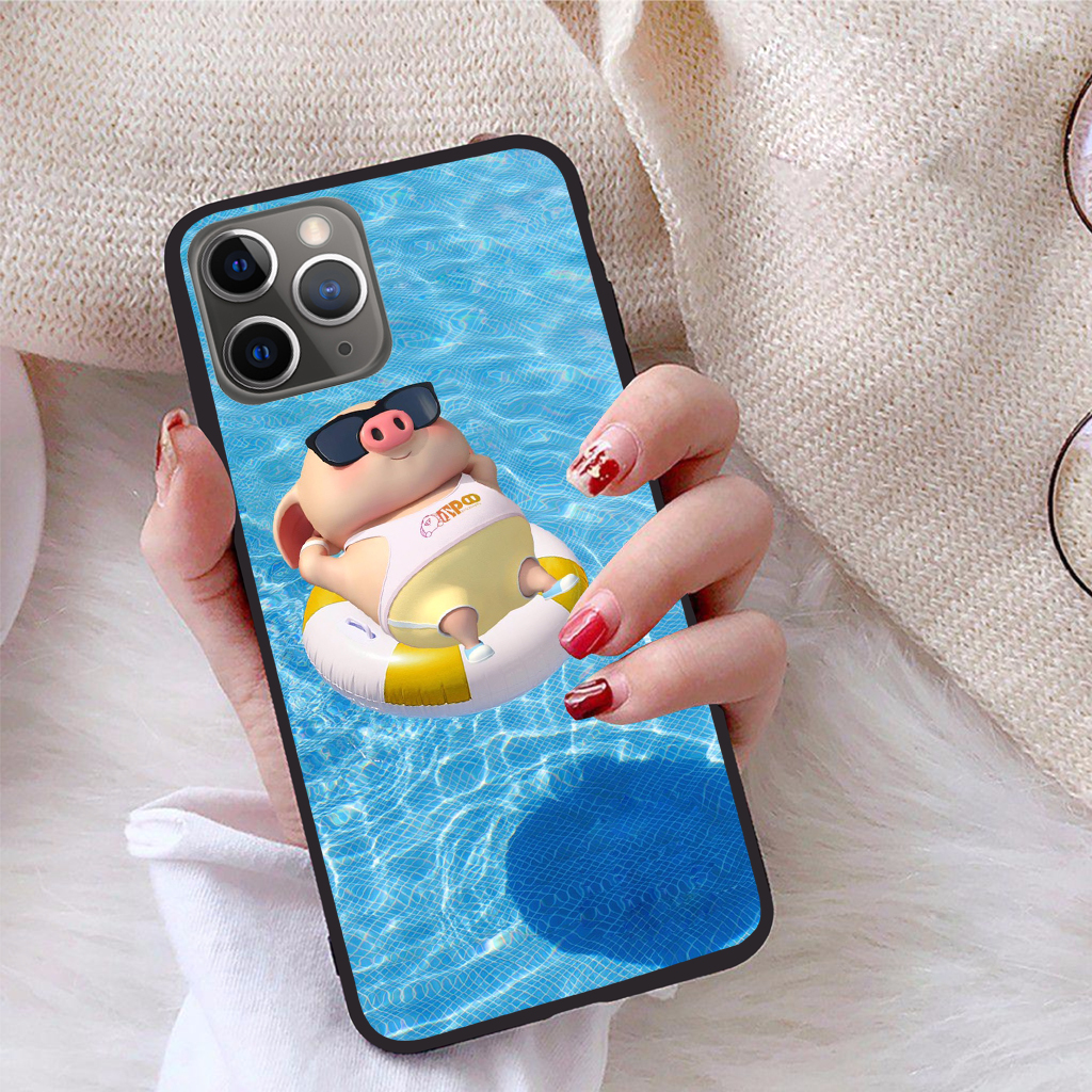Ốp lưng dành cho iPhone 11 Pro viền dẻo TPU Bộ Sưu Tập Lợn Tết - Hàng chính hãng