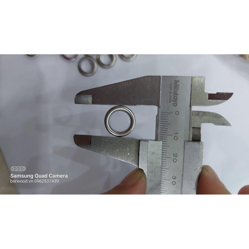 Khoen ore 10mm Khoen mắt cáo 10ly Bằng Thau không gỉ Màu Bạc Vàng Đồng Khuy mắt cáo Bấm Vải Phụ liệu may mặc