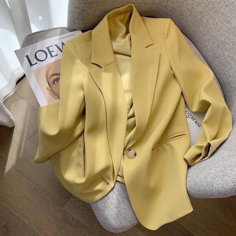Áo Blazer nữ dáng xuông phong cách hàn quốc mẫu mới đẹp mã RB03