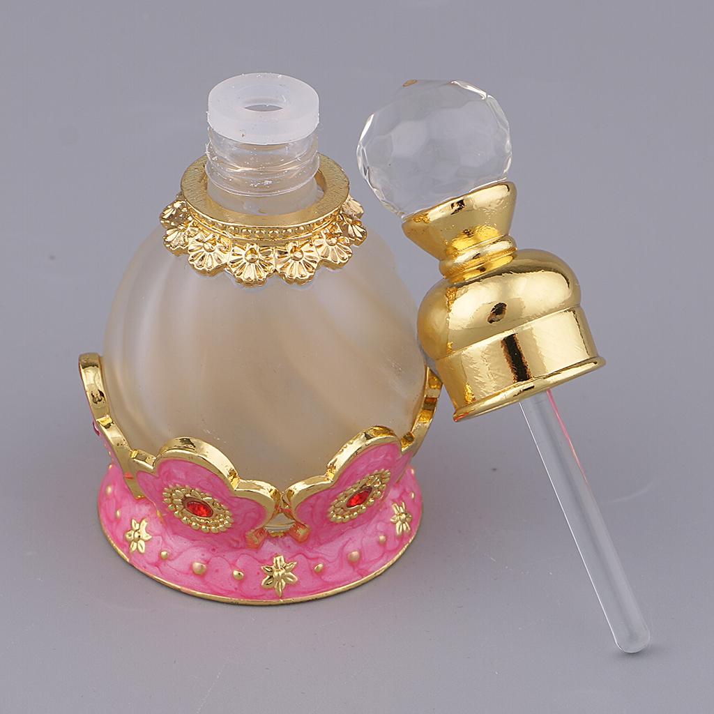 Vintage Glass Empty Perfume Bottles 15ml for Woman Make Up Accessory Gift #1