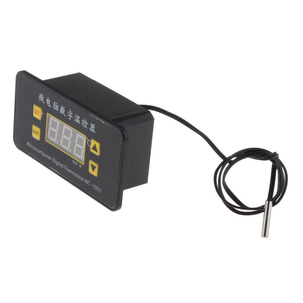 Digital Dual Display Temperature Controller Thermometer with NTC for Freezer