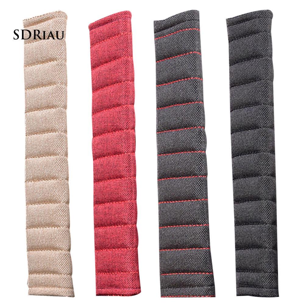 Set 2 Đệm Bọc Dây Đai An Toàn Xe Hơi Mềm Mại Thoáng Khí Ốp