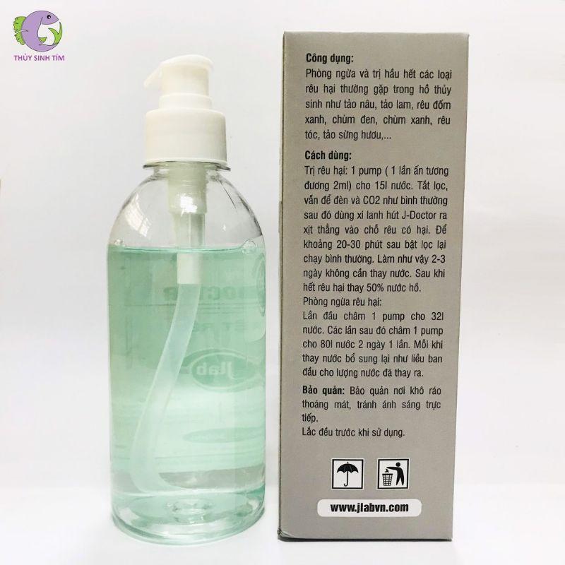 Jlab J-Doctor Diệt rêu hại hồ cá, hồ thủy sinh