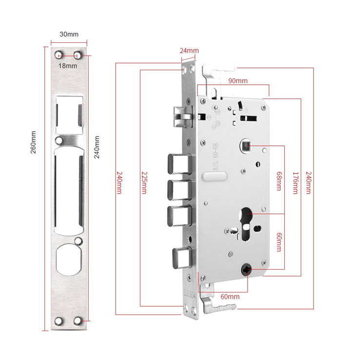 Khóa cửa vân tay thông minh Gigasun X3S - Bảo mật ưu việt