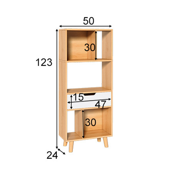 Tủ để sách thông minh, kệ sách MGK029-91