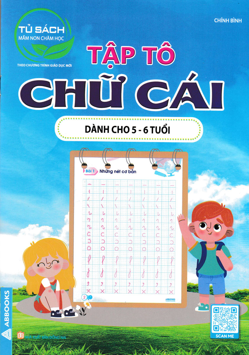 Tập Tô Chữ Cái Dành Cho 5-6 Tuổi _ABB