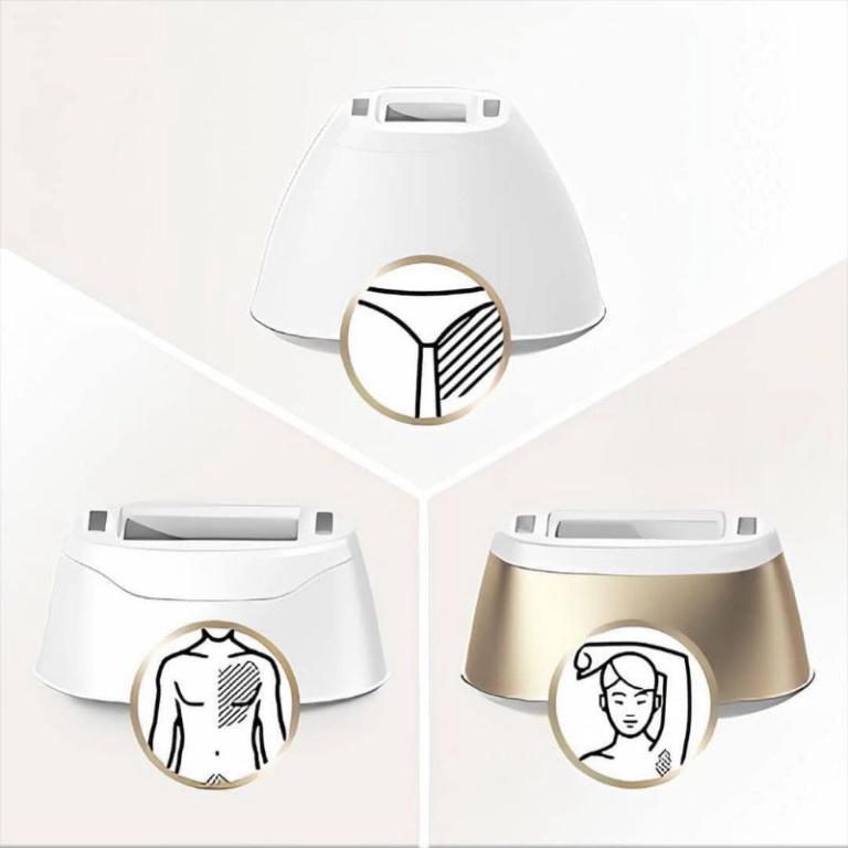 Máy Triệt Lông BRAUN PL5237 (Máy Gồm 3 Đầu), Model Mới Nhất, Triệt Lông Bằng Công Nghệ Tia Laze PL5, Nhập Hàn, BH 12 Tháng, Hàng Chính Hãng