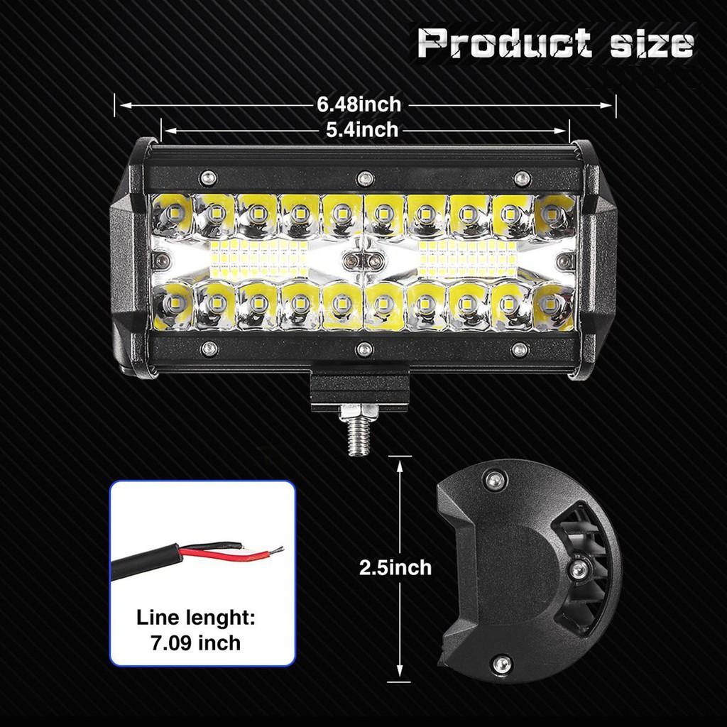 Đèn Pha Led 7 Inch 400w Siêu Sáng Dành Cho Xe Hơi