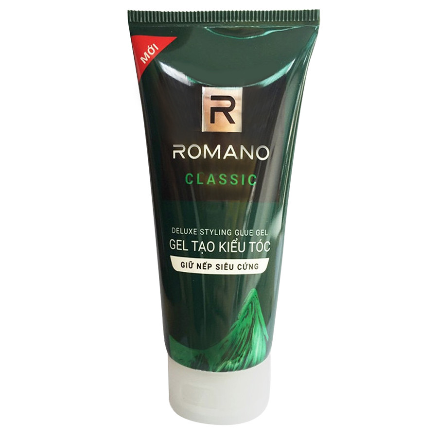 Gel Vuốt Giữ Tóc Cứng Vừa Romano Classic (150g)