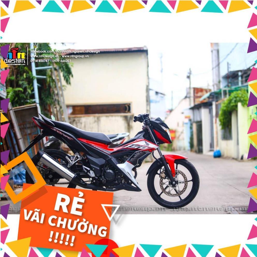 Tem Rời Sonic Mẫu Trắng Đen Đỏ