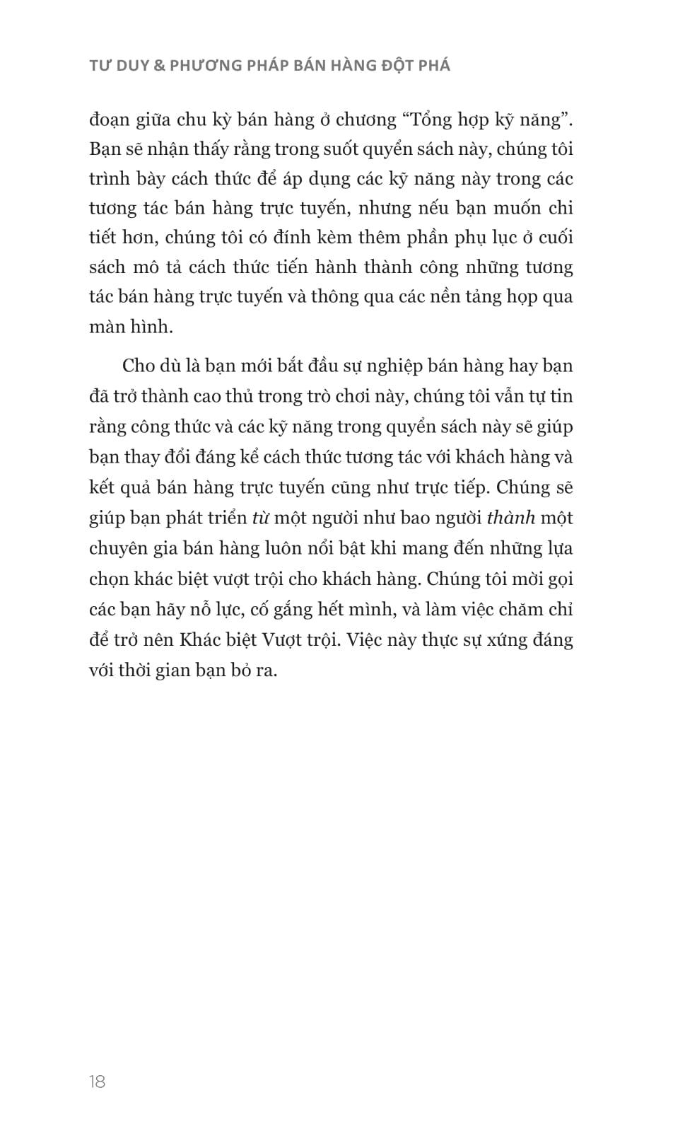 Sách - Tư Duy Và Phương Pháp Bán Hàng Đột Phá - Strikingly Different Selling