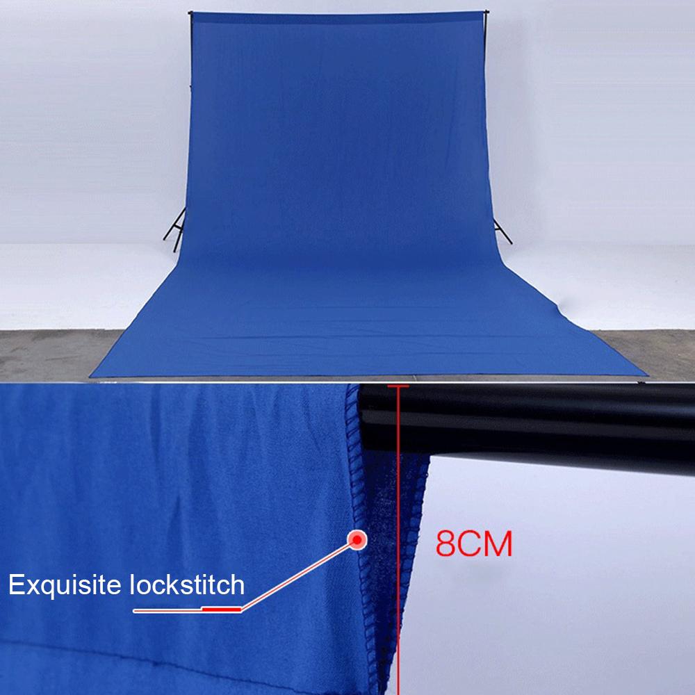 Phông nền bằng vải cotton để chụp ảnh chân dung Sản phẩm Chụp ảnh Video Quay phim Truyền hình kích thước 10 × 13FT / 3 × 4M