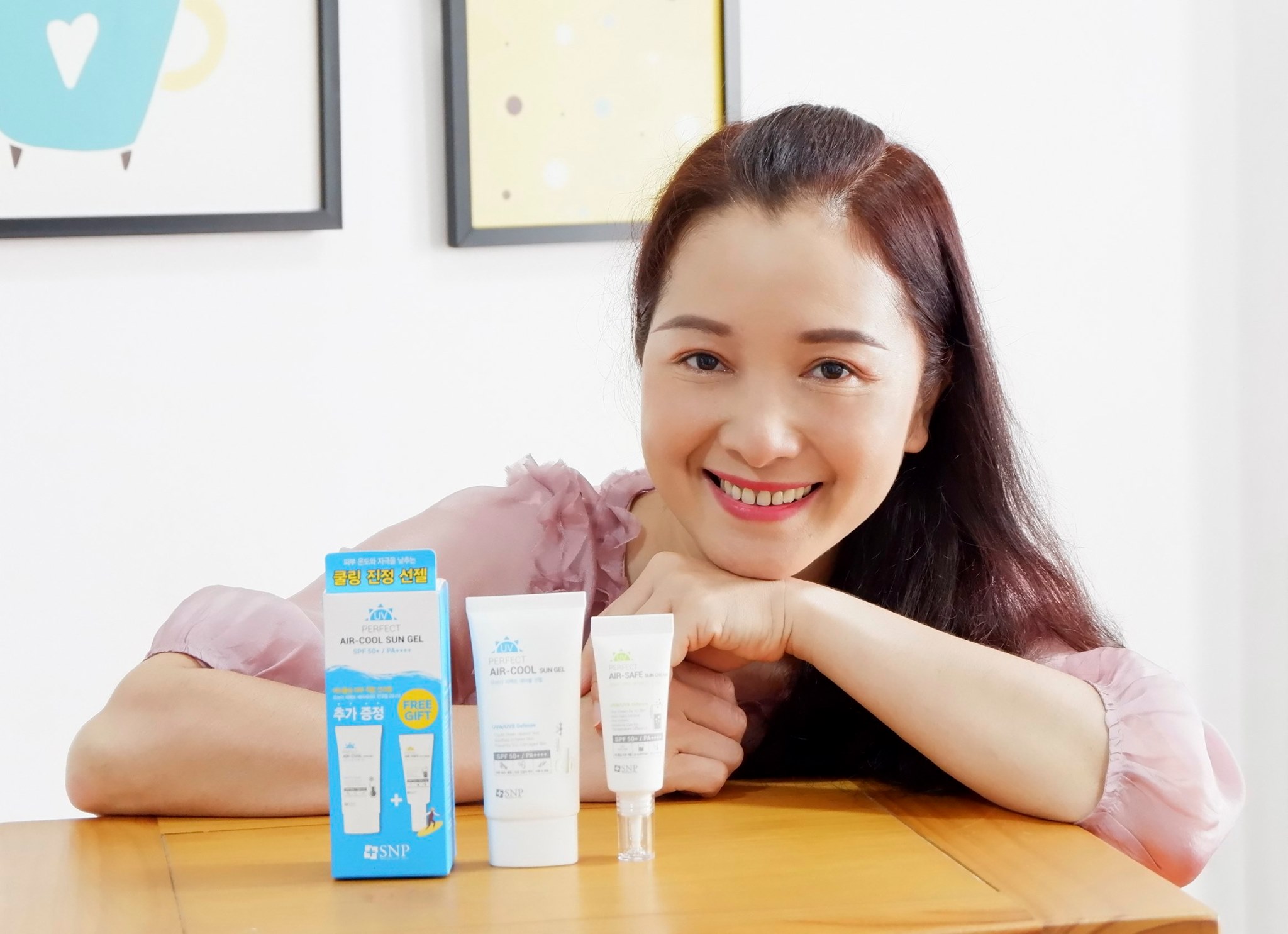 Kem Chống Nắng Mát Da Dưỡng Trắng SPF 50/PA++++ - UV perfect Aircool Sun Gel