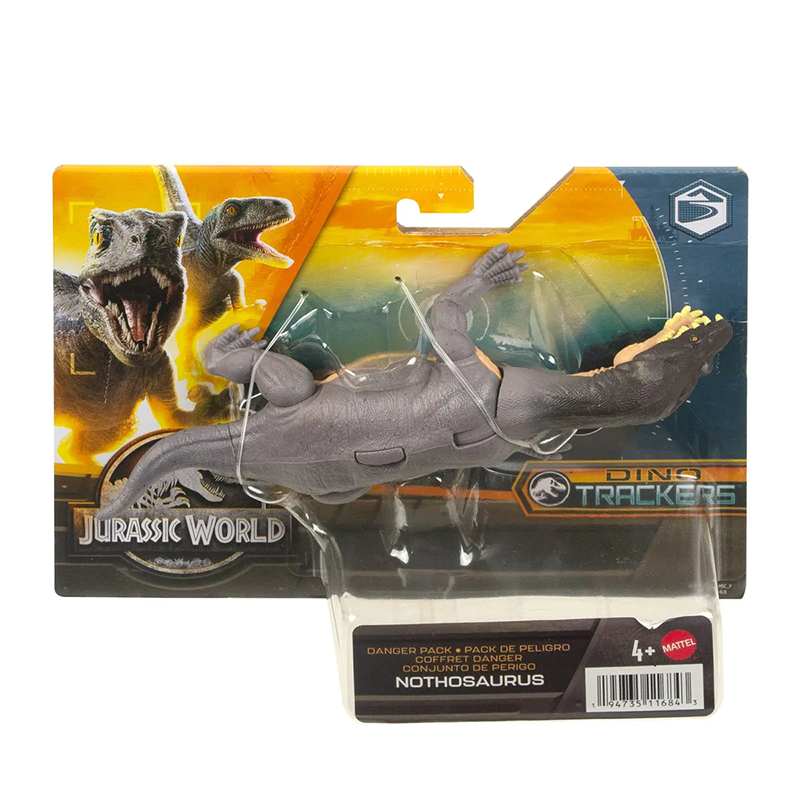 Đồ Chơi JURASSIC WORLD MATTEL  Khủng Long Nothosaurus 6 Inch Có Khớp Linh Hoạt HLN53/HLN49