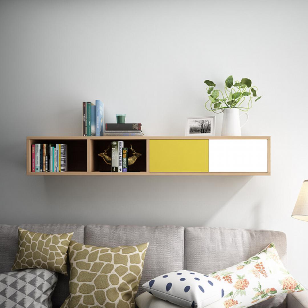 Kệ Tivi gỗ hiện đại SMLIFE Tamzin | Gỗ MDF dày 17mm chống ẩm | D160xR25xC25cm