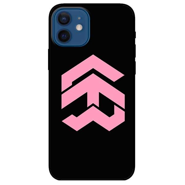Ốp lưng dành cho Iphone 12 Mini - Iphone 12 - Iphone 12 Pro -  Iphone 12 Pro Max - mẫu Năm Đen Hồng