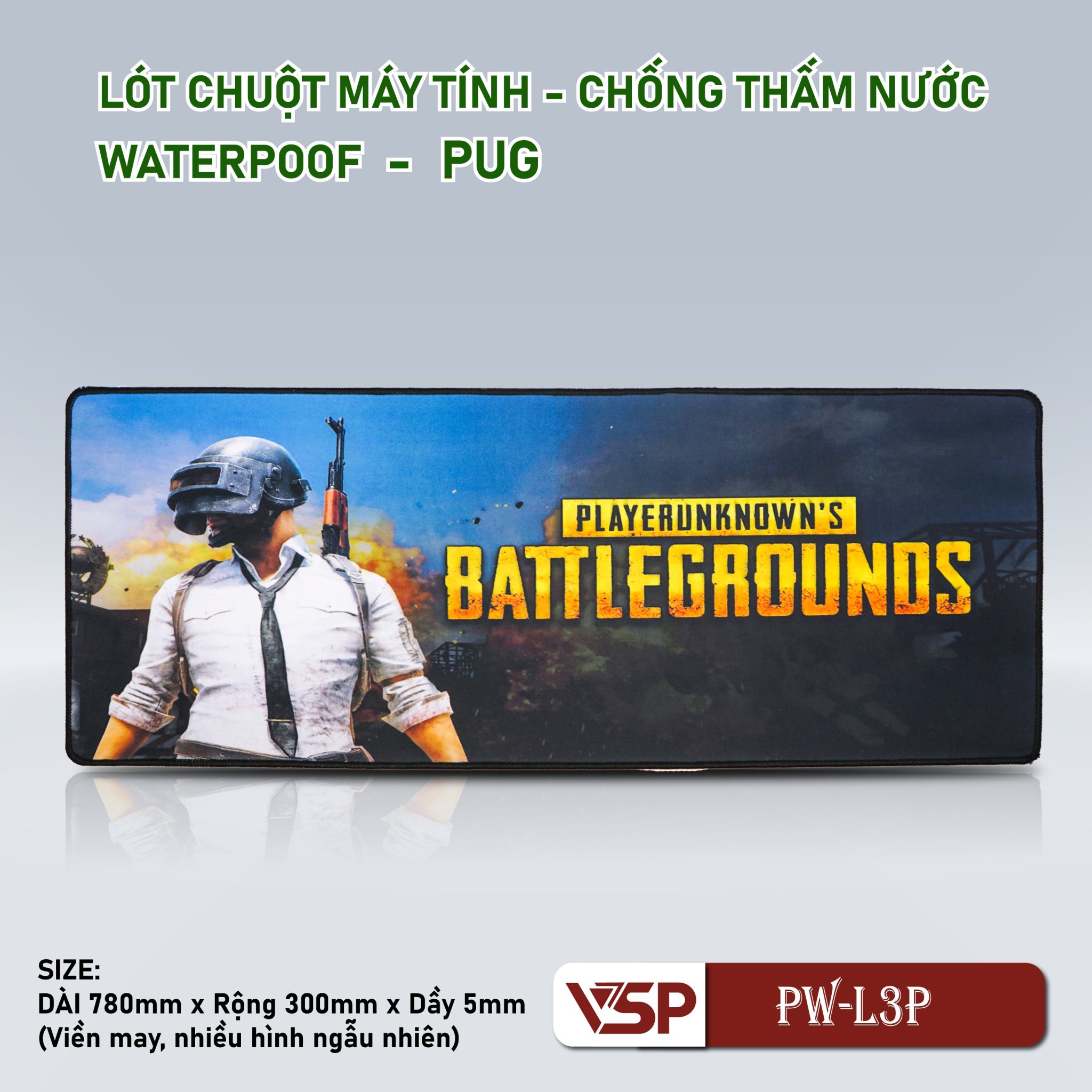 Lót chuột Pad PW-L3P Hình-hàng chính hãng