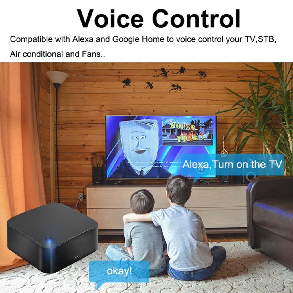 Smart Universal Home Remote Control IR WiFi Automatic Intelligent Remote Control Suitable  Google Assistant