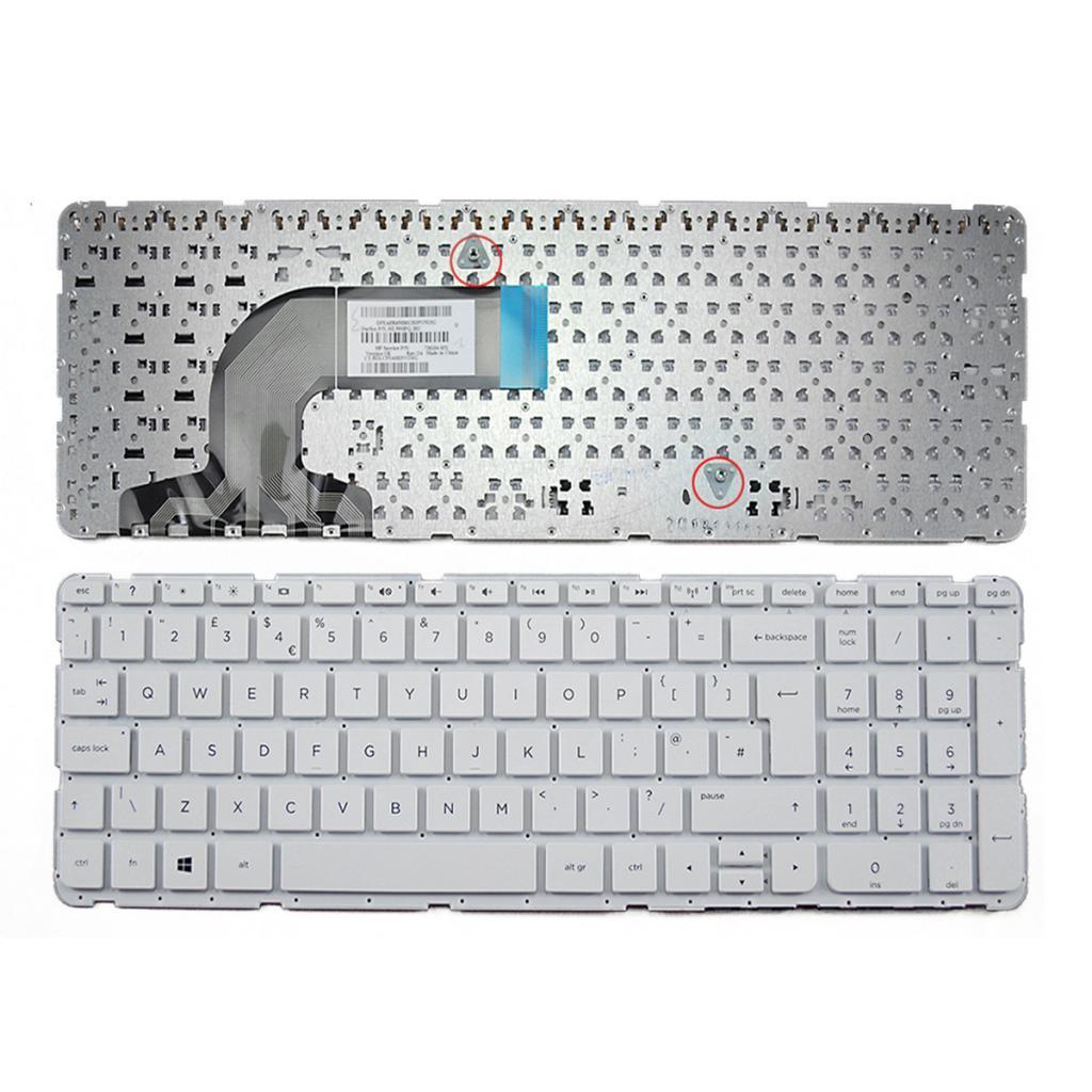 Laptop Desktop Full Size Keyboard UK ABS for HP Pavilion 15-n 250 G3 256 G3