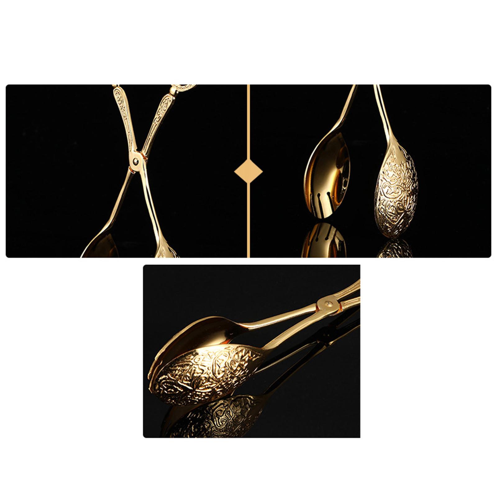 Buffet Tongs, Stainless Steel Buffet Party Catering Serving Tongs Food Serving Tongs Salad Tongs Cake Tongs Bread Tongs Kitchen Tongs