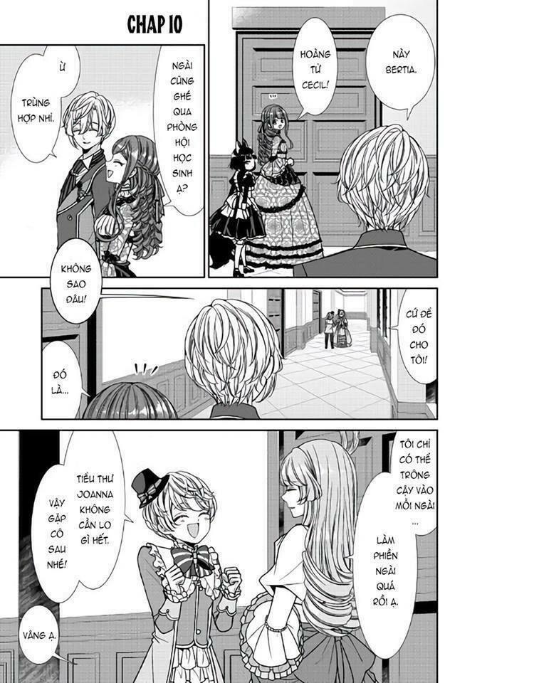 nhật ký theo dõi vị hôn thê tự nhận mình là nữ phụ phản diện 1 chapter 10 1