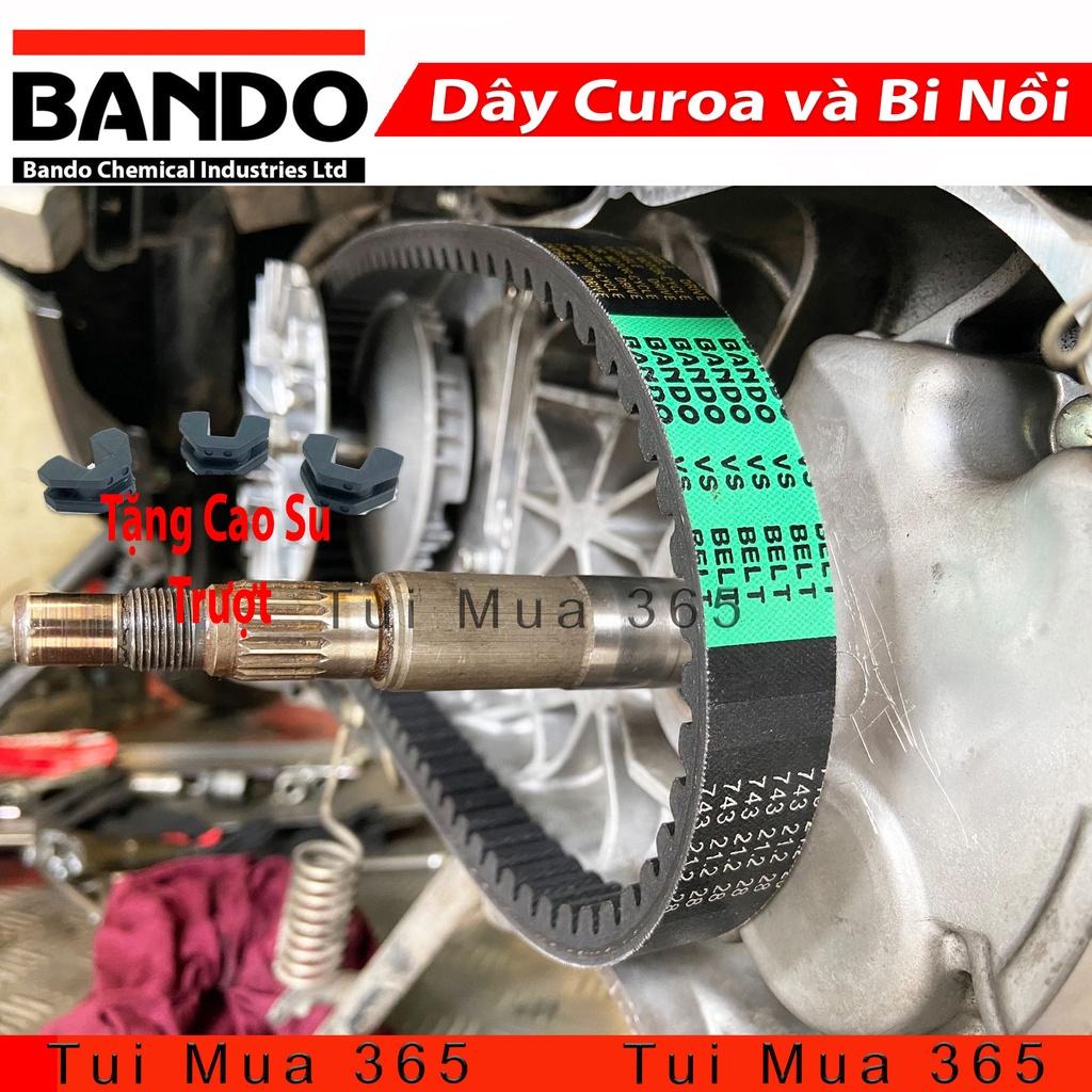 DÂY CUROA và BI NỒI BANDO HONDA AIR BLADE 125CC, Vario, PCX, SH Mode, LEAD 125, CLICK 125