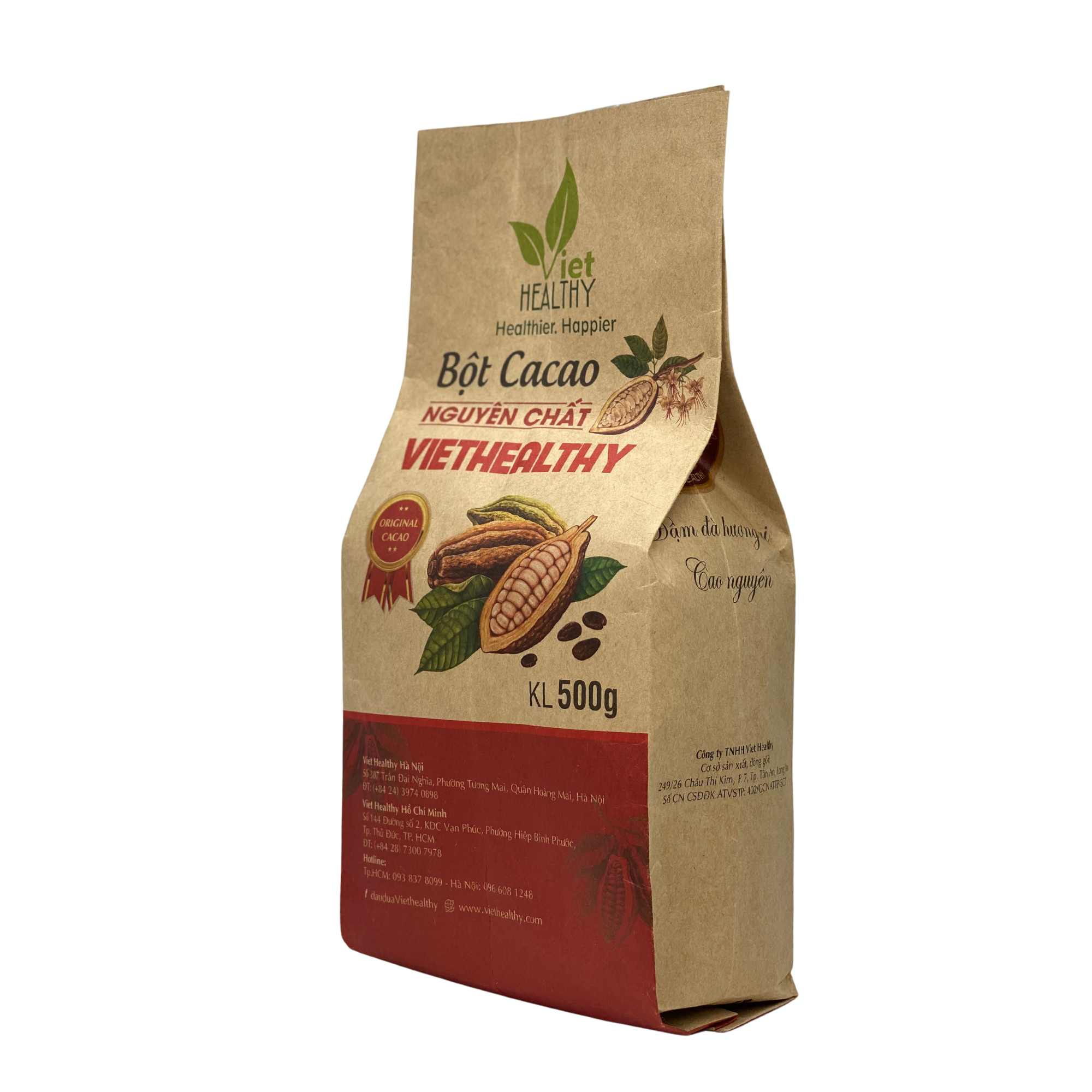  Bột Cacao nguyên chất 500g
