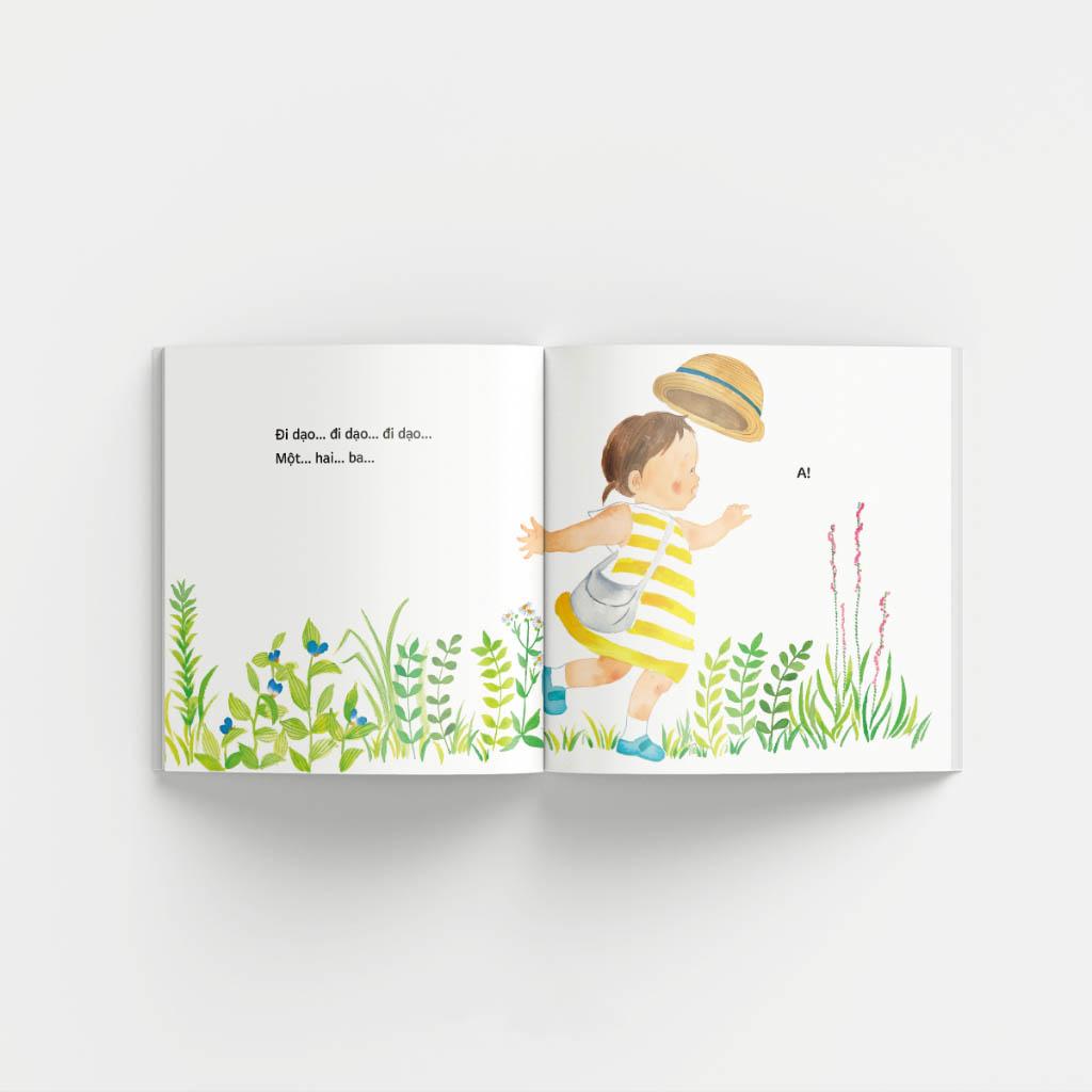 Truyện Tranh Ehon Nhật Bản - Đi Dạo Dưới Ánh Nắng Vàng Rực Rỡ
