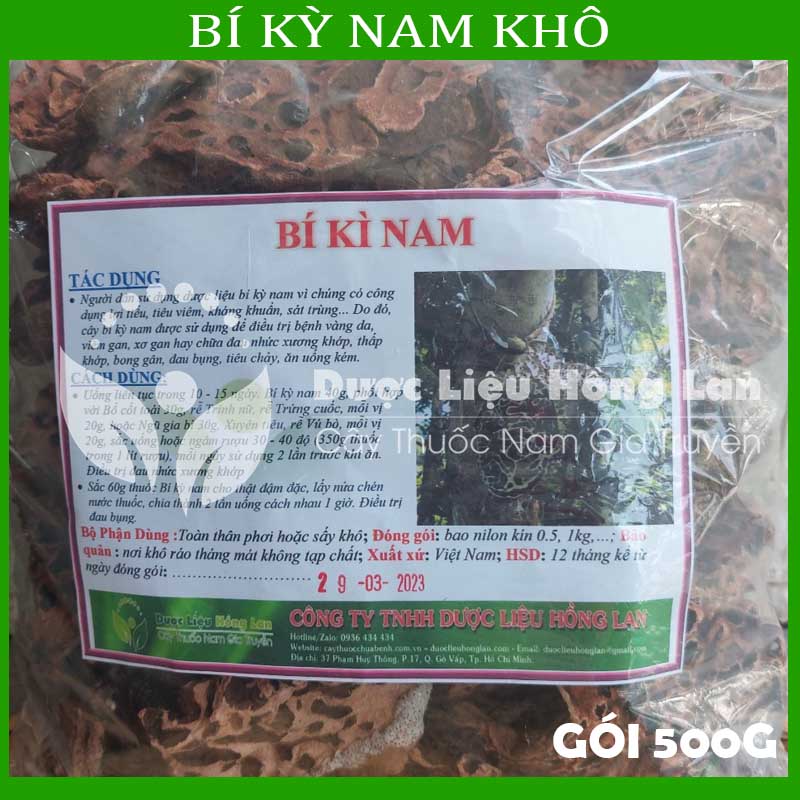 500G Bí Kỳ Nam khô sạch loại 1