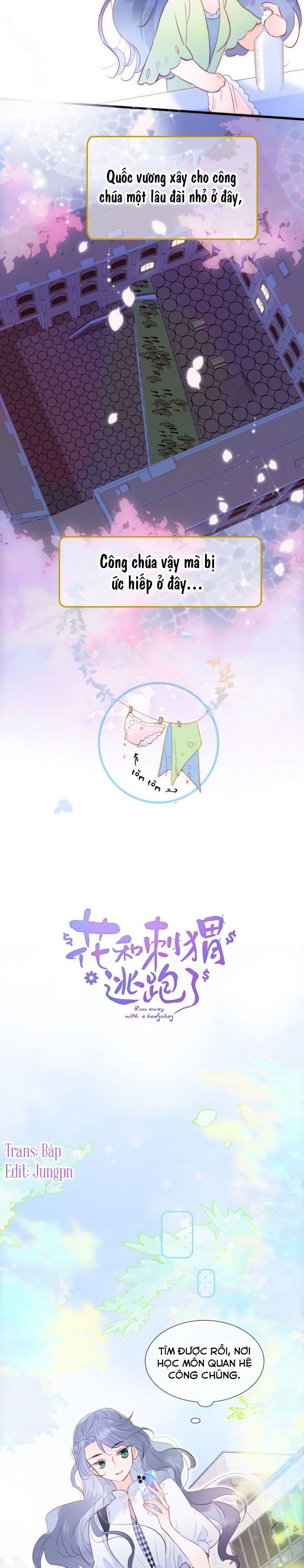 hoa và nhím cùng bỏ trốn chapter 2 4