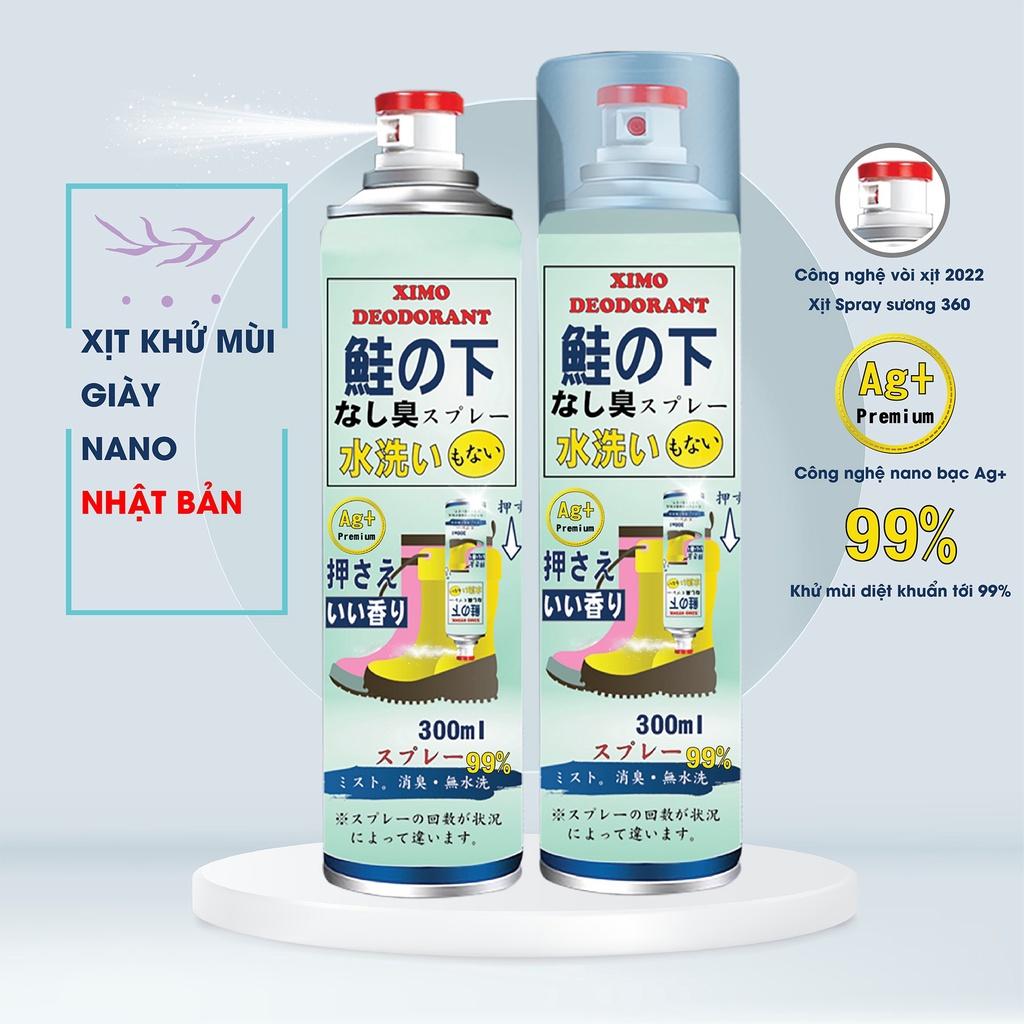 GIÁ SỐC Combo Chai Xịt Nano Chống thấm và Chai xịt khử mùi kháng khuẩn