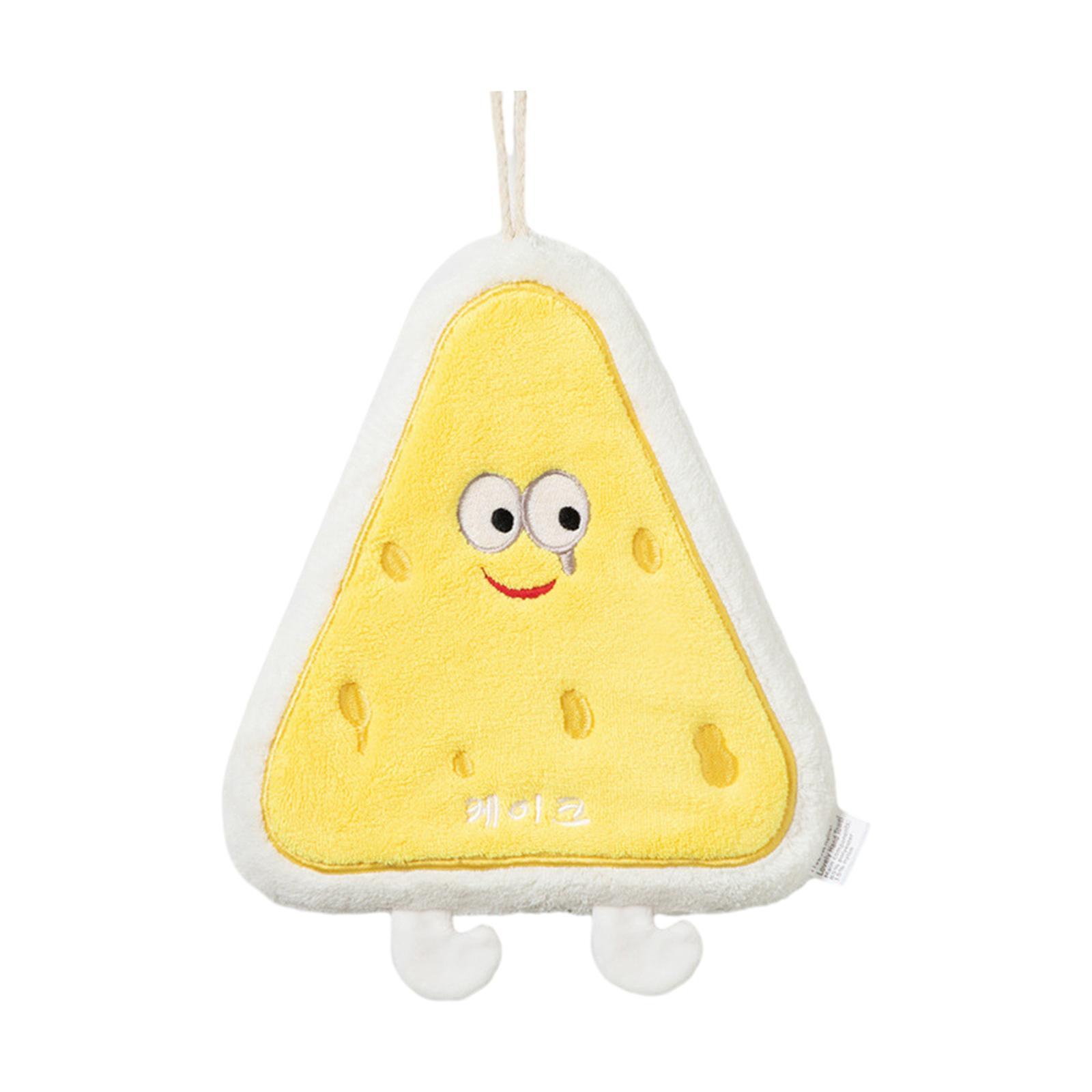 Coral Velvet Hand Towels with Hanging Loops Absorbent Extra Soft Dish Towels