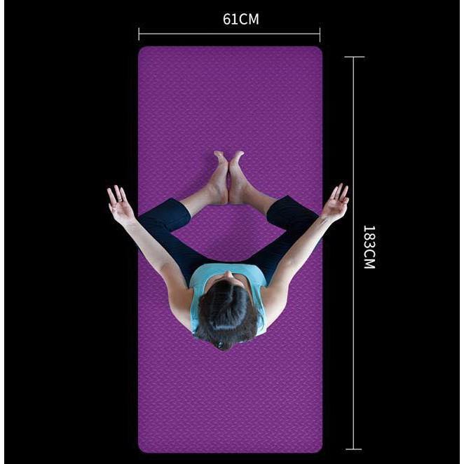 Thảm tập Yoga cao cấp TPE 2 lớp