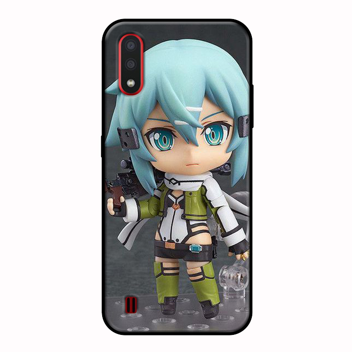 Ốp lưng điện thoại Samsung Galaxy A01 in hình Chibi Ifninity War - Cô Bé Siêu Nhân Mẫu 12