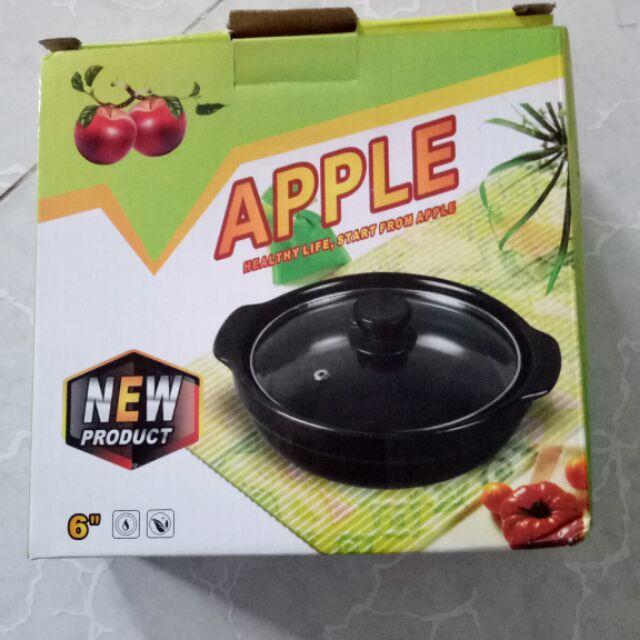 Nồi sứ tráng men 6 inch thời đại mới