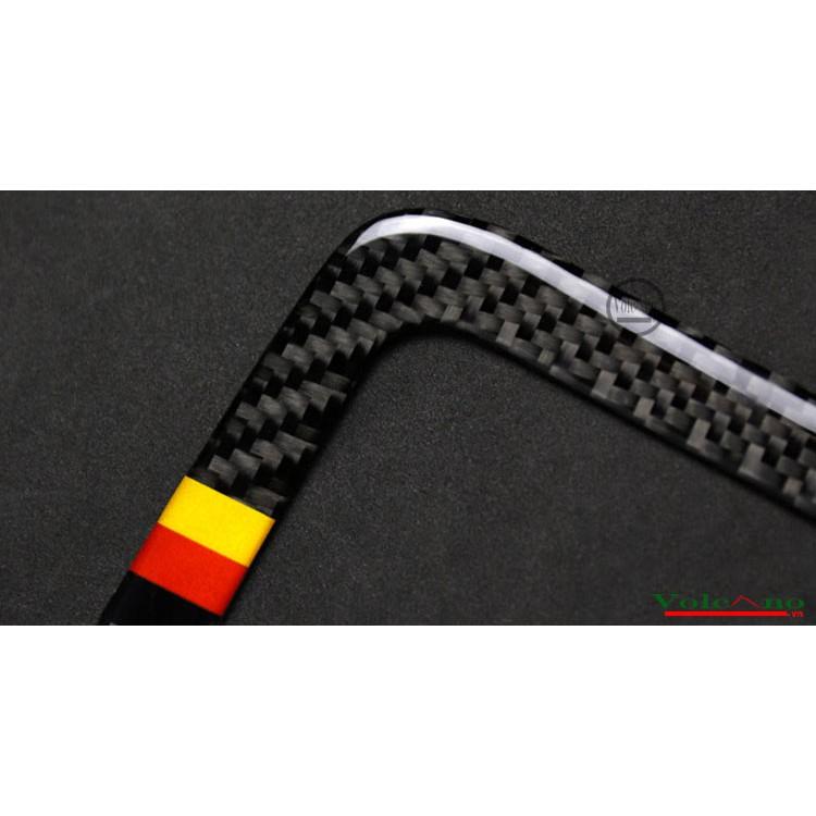 Miếng Dán Carbon Dán Trang Trí Khung Điều Khiển Tay Vịn Cho Xe Mercedes-Benz W204