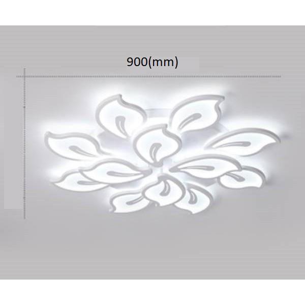 Đèn trần trang trí nội thất Led KK55 3 chế độ sáng - có điều khiển từ xa tiện dụng