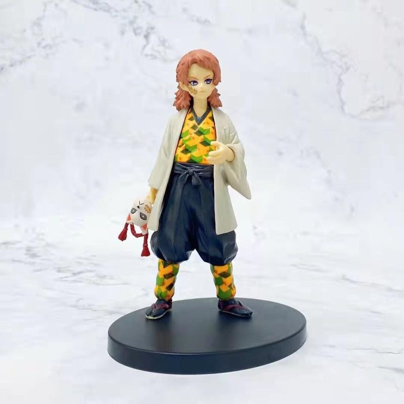 Mô hình thanh gươm diệt quỷ - mô hình kimetsu no yaiba - nhân vật sabito nezuko tanjiro zenitsu - chiều cao 16cm