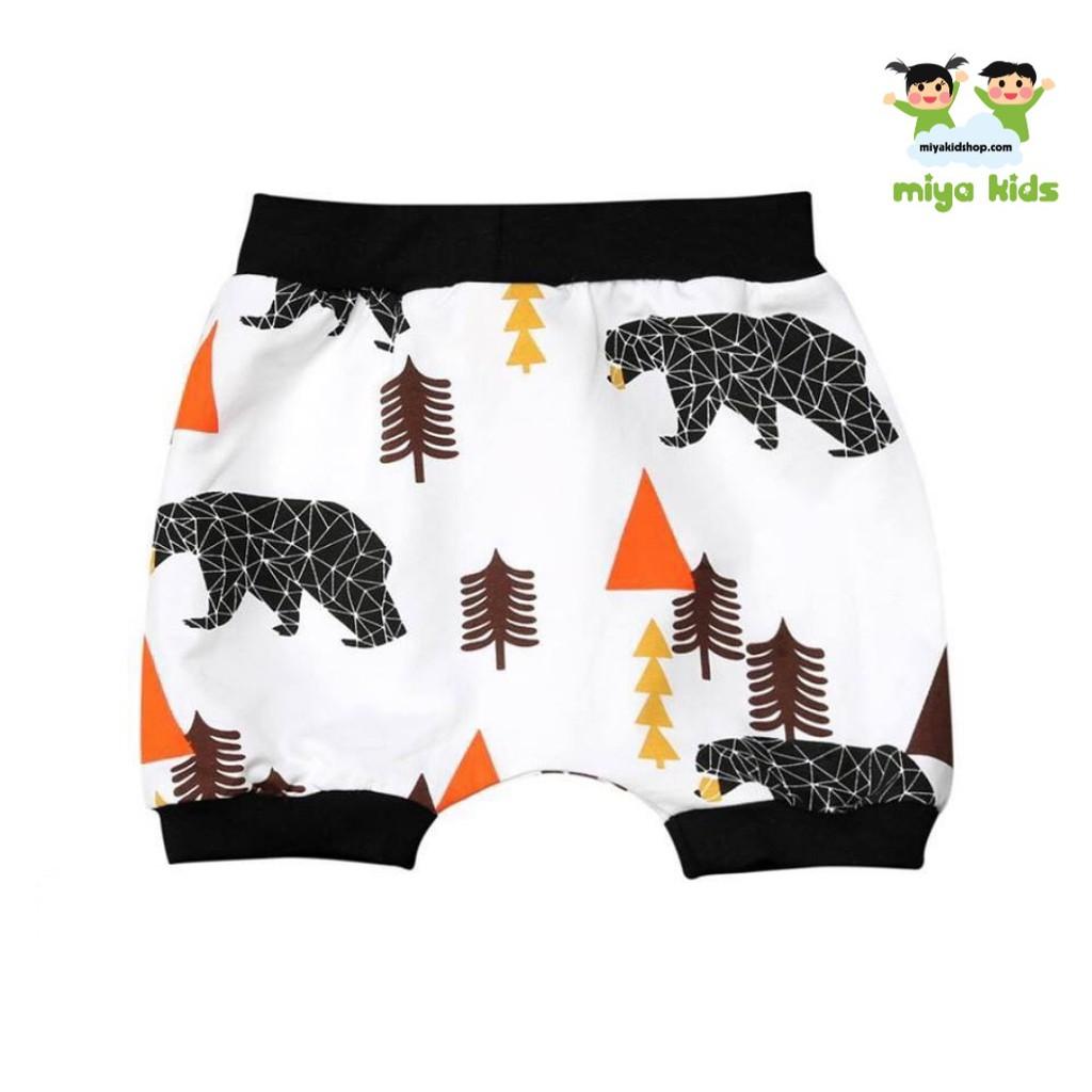 Quần thun lạnh Bé iu 3D Siêu Cute (6_24kg