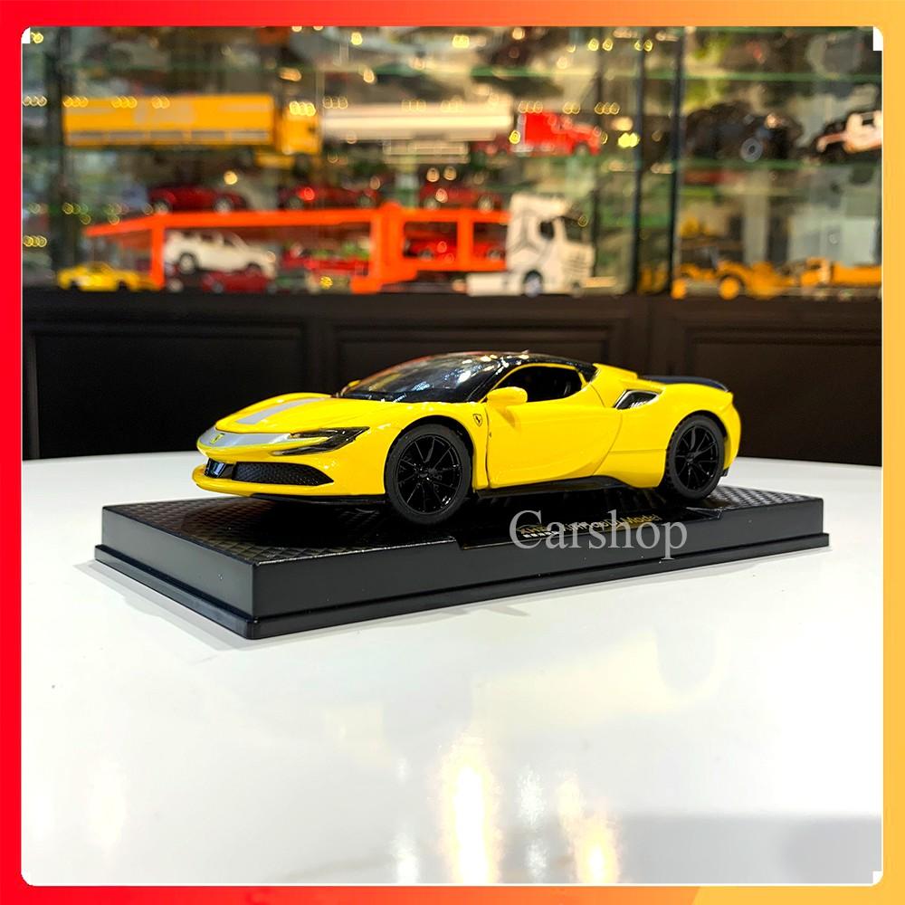 Mô hình xe Ferrari SF90 Stralade tỉ lệ 1:32 hãng XHD