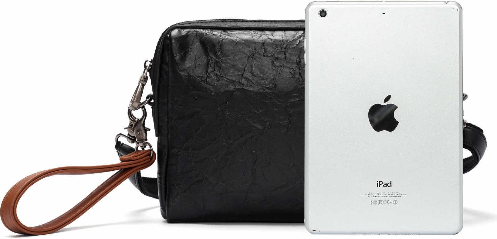 Fashion Man'S Clutch Bag Pu Leather Rectangle Wallet Key Bag