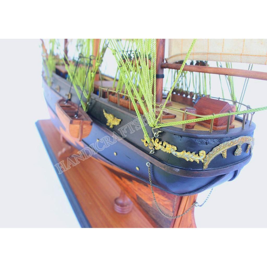 Thuyền gỗ trang trí Cutty Sark 80 ghép