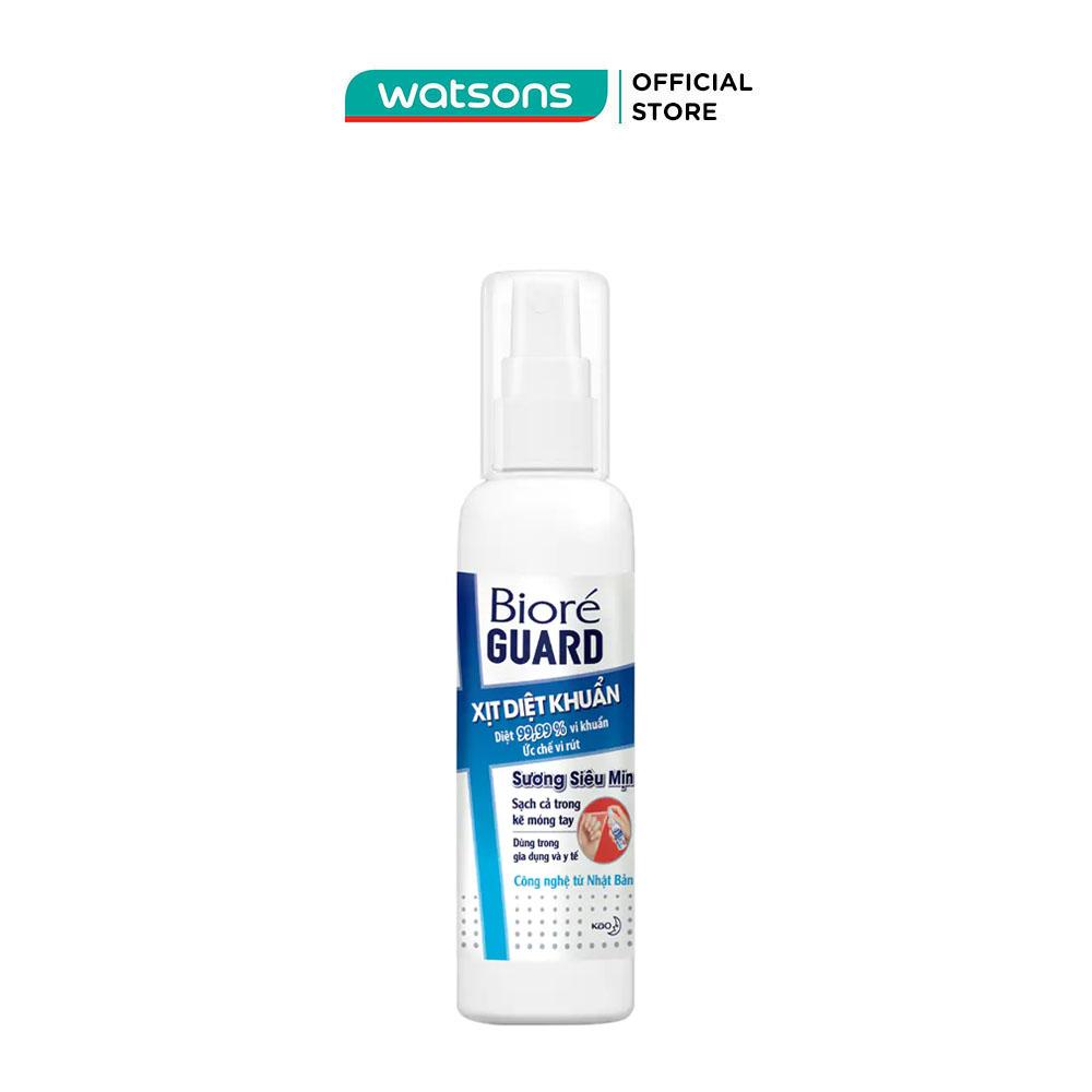 Xịt Diệt Khuẩn Bioré Guard Dạng Sương Siêu Mịn Sanitizer Spray 150ml