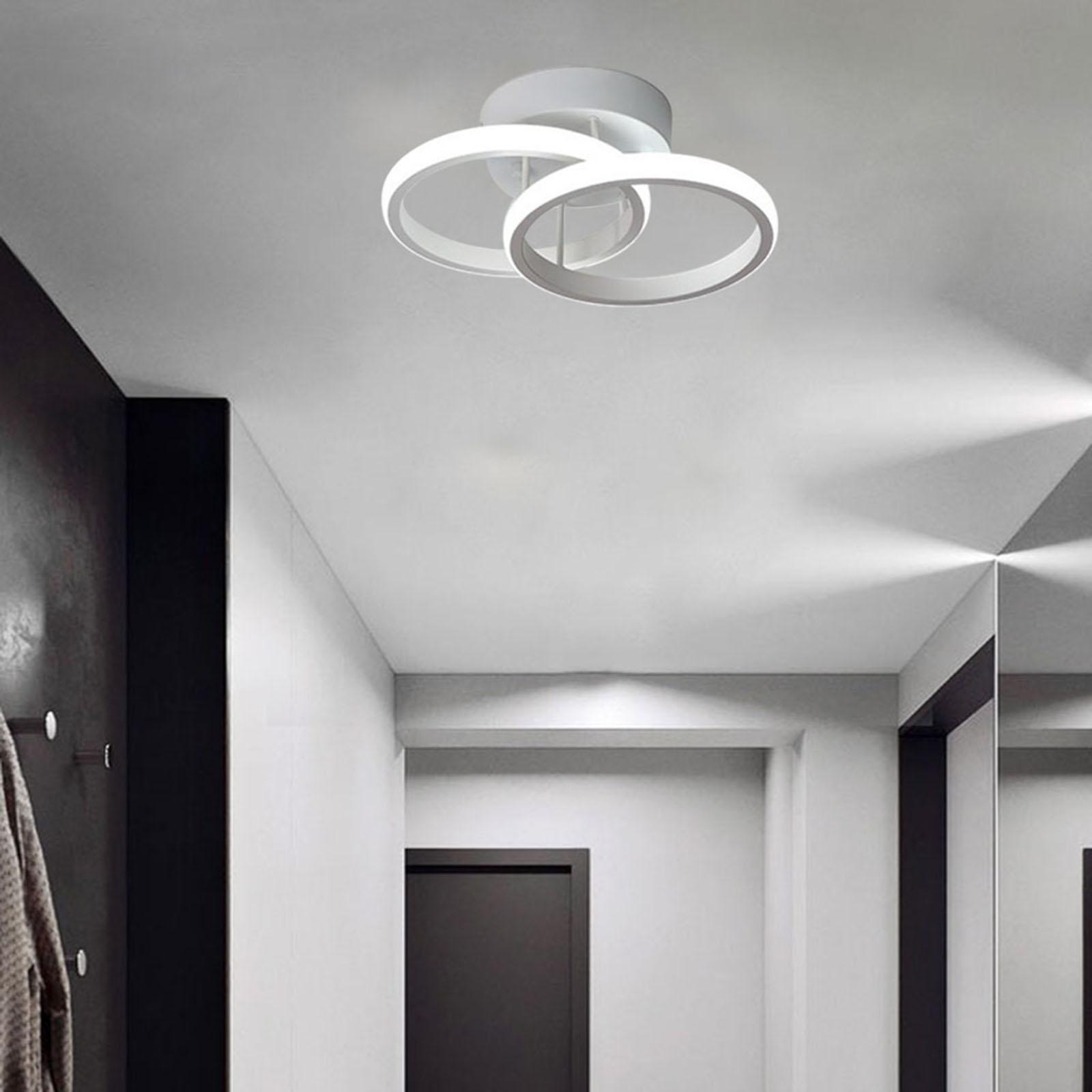 2x Modern LED Ceiling Lights Decorative Light Fixture for Hotel Apartment