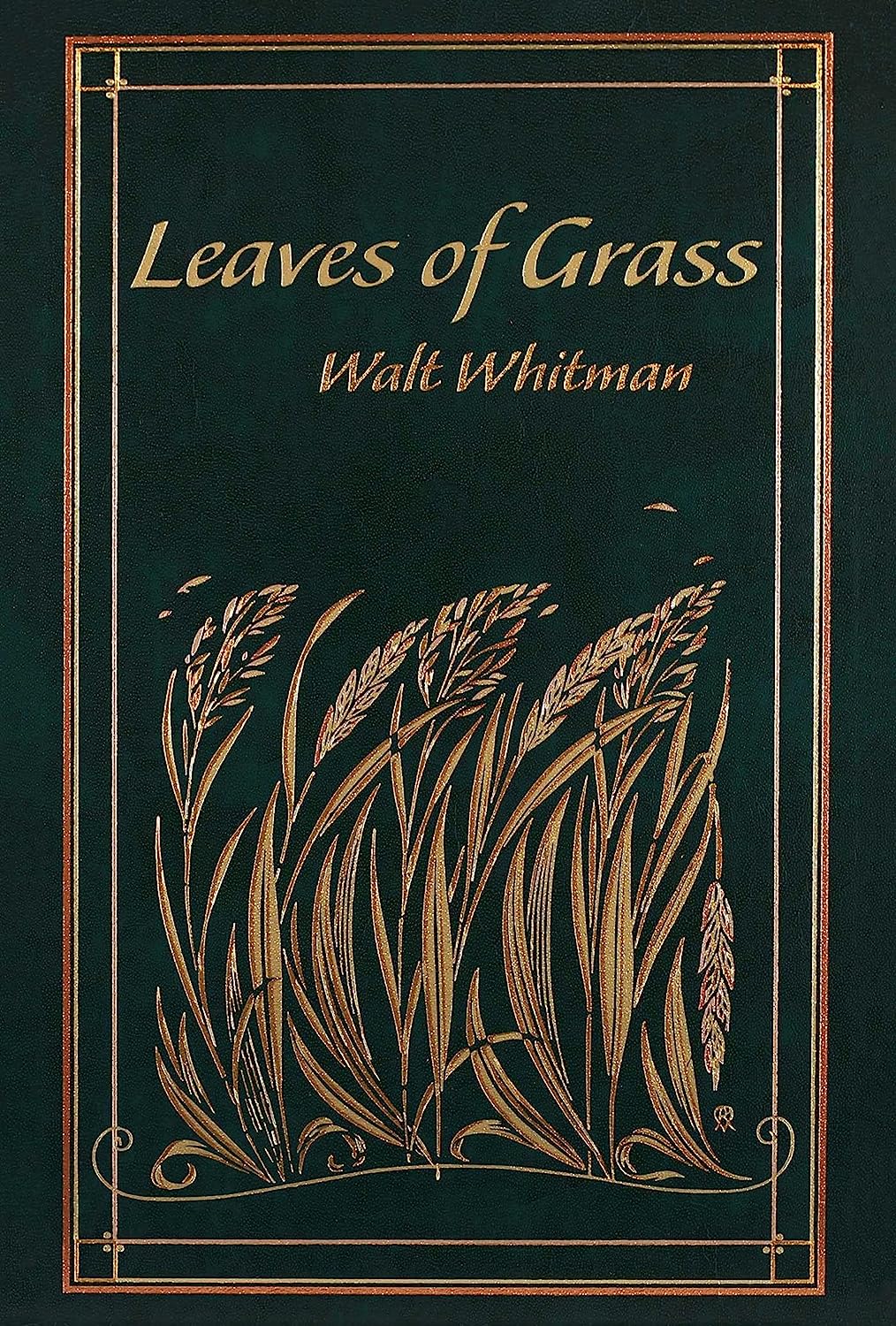 Artbook - Sách Tiếng Anh - Leaves of Grass (Leather-bound Classics)