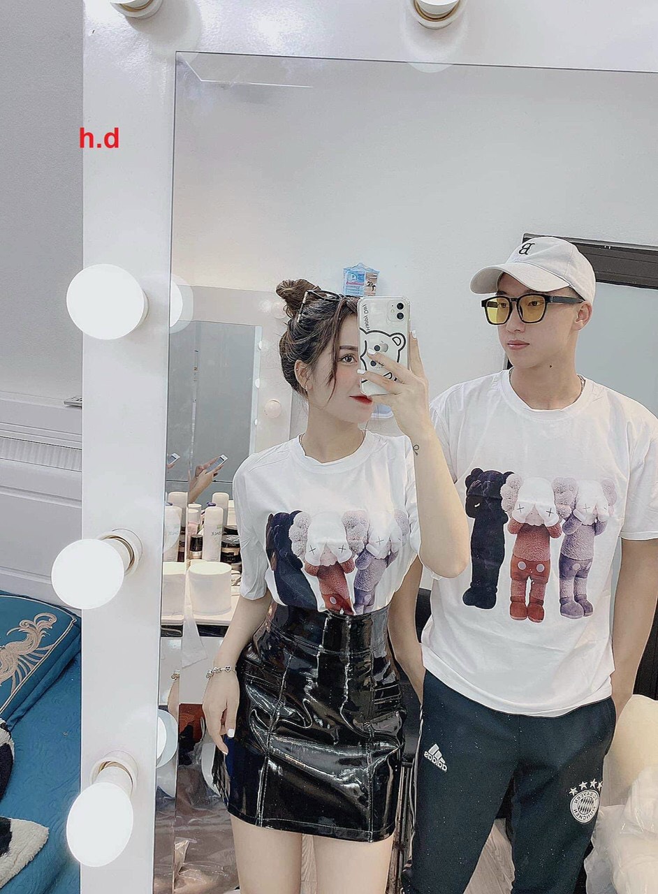 Áo phông nam nữ dáng thụng chất cotton mềm mịn