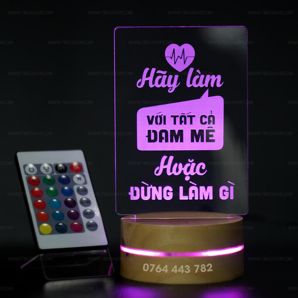 Đèn tạo động lực - TBIG để bàn trang trí