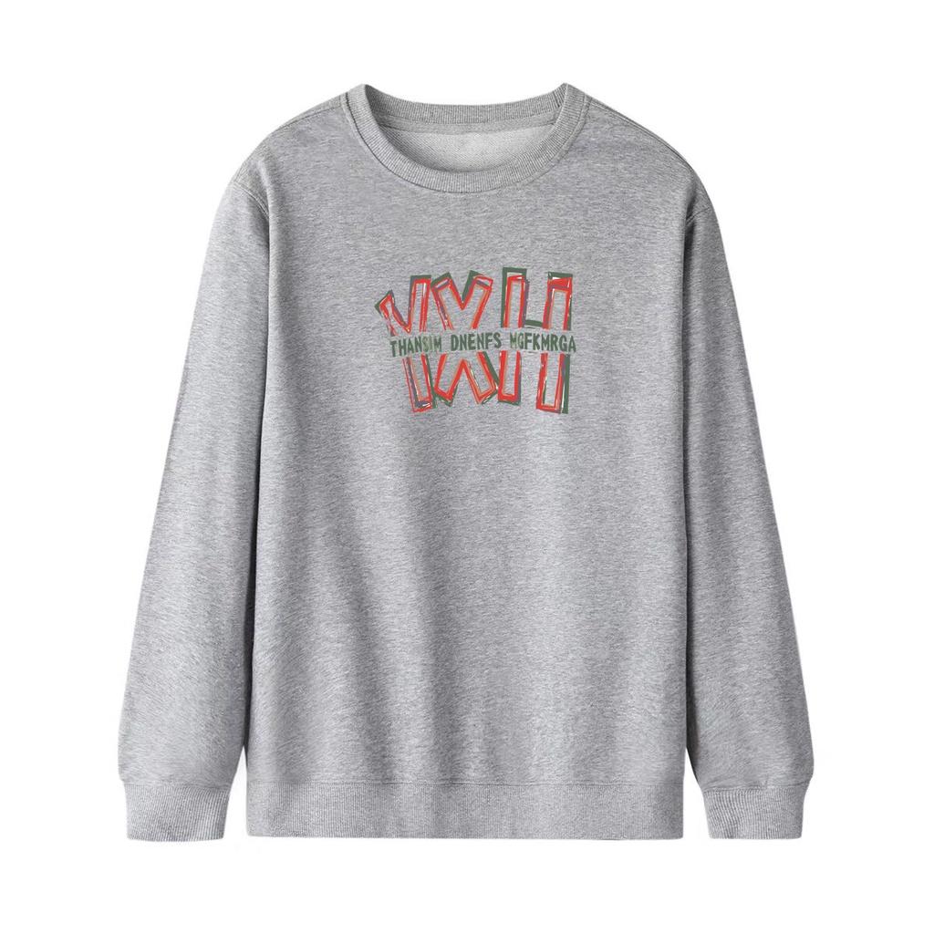 Áo dài tay trơn NỈ BÔNG Unisex MonsterX YHX Sweater Ulzzang cặp đôi nam nữ form rộng oversize Hàn Quốc